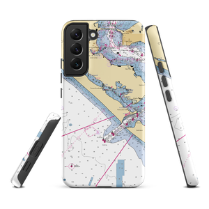 Treasure Island Marina (Panama City, FL) NOAA Chart Samsung Phone Case