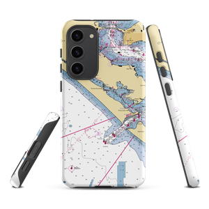 Treasure Island Marina (Panama City, FL) NOAA Chart Samsung Phone Case