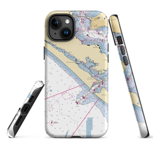 Treasure Island Marina (Panama City, FL) NOAA Chart  Tough iPhone Case