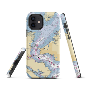 Sun Harbor Marina (Panama City, FL) NOAA Chart  Tough iPhone Case