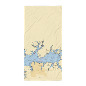 Miller Marine (Panama City, FL) NOAA Chart Towel