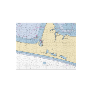 Baytowne Marina at Sandestin (Valparaiso, FL) NOAA Chart Jigsaw Puzzle