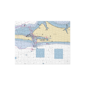 Marbella Yacht Club (Valparaiso, FL) NOAA Chart Jigsaw Puzzle