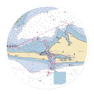 Destin Fishing Fleet Marina (Valparaiso, FL) NOAA Chart Sticker