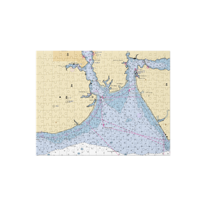 Eglin Outdoor Recreation (Valparaiso, FL) NOAA Chart Jigsaw Puzzle