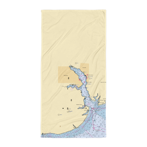 Safe Harbor Emerald Coast (Valparaiso, FL) NOAA Chart Towel