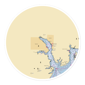 Safe Harbor Emerald Coast (Valparaiso, FL) NOAA Chart Sticker