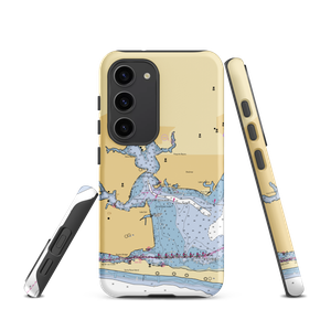 Two Georges Marina (Fort Walton Beach, FL) NOAA Chart Samsung Phone Case