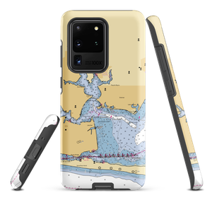 Two Georges Marina (Fort Walton Beach, FL) NOAA Chart Samsung Phone Case