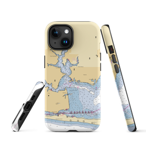 Two Georges Marina (Fort Walton Beach, FL) NOAA Chart  Tough iPhone Case