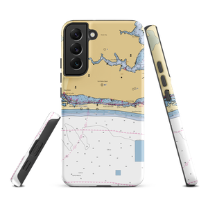 Fort Walton Yacht Basin (Fort Walton Beach, FL) NOAA Chart Samsung Phone Case