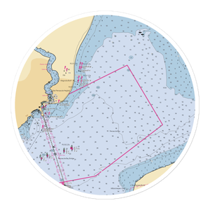 Rooks Marina (Pensacola, FL) NOAA Chart Sticker