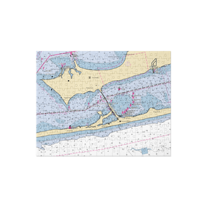 The Grand Marlin (Pensacola, FL) NOAA Chart Jigsaw Puzzle