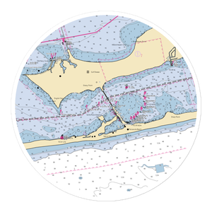 The Grand Marlin (Pensacola, FL) NOAA Chart Sticker