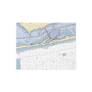 Sabine Marina (Pensacola, FL) NOAA Chart Jigsaw Puzzle