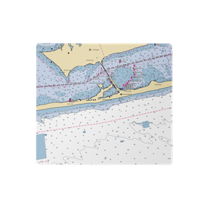 Sabine Marina (Pensacola, FL) NOAA Chart  Gaming Mouse Pad