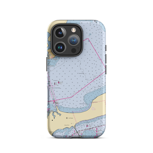 Palafox Pier & Yacht Harbour Marina (Pensacola, FL) NOAA Chart  Tough iPhone Case