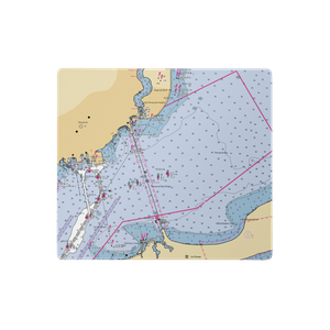 MarineMax Pensacola (Pensacola, FL) NOAA Chart  Gaming Mouse Pad