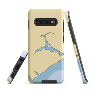 Pensacola Shipyard Marina and Boatyard (Pensacola, FL) NOAA Chart Samsung Phone Case