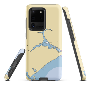 Pensacola Shipyard Marina and Boatyard (Pensacola, FL) NOAA Chart Samsung Phone Case