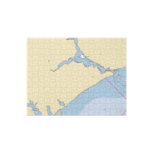 Island Cove Marina (Pensacola, FL) NOAA Chart Jigsaw Puzzle