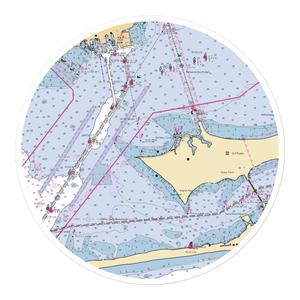 Navy Yacht Club of Pensacola (Pensacola, FL) NOAA Chart Sticker