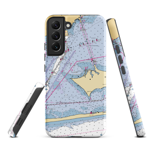 Bayou Grande Sailing Marina - Navy MWR (Pensacola, FL) NOAA Chart Samsung Phone Case