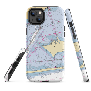 Bayou Grande Sailing Marina - Navy MWR (Pensacola, FL) NOAA Chart  Tough iPhone Case