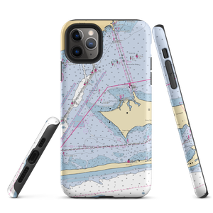 Bayou Grande Sailing Marina - Navy MWR (Pensacola, FL) NOAA Chart  Tough iPhone Case