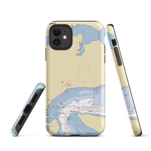 Sherman Cove Marina (Pensacola, FL) NOAA Chart  Tough iPhone Case