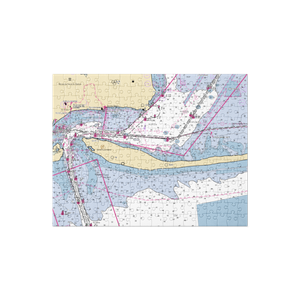 NASP Marina (Pensacola, FL) NOAA Chart Jigsaw Puzzle