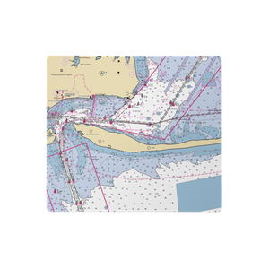 NASP Marina (Pensacola, FL) NOAA Chart  Gaming Mouse Pad