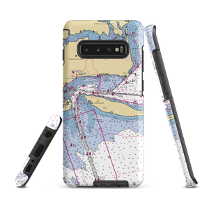 Lost Key Marina and Yacht Club (Pensacola, FL) NOAA Chart Samsung Phone Case