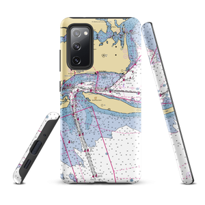 Lost Key Marina and Yacht Club (Pensacola, FL) NOAA Chart Samsung Phone Case