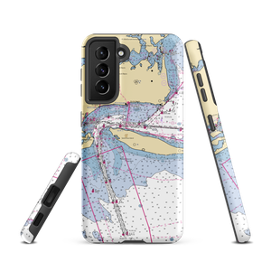 Lost Key Marina and Yacht Club (Pensacola, FL) NOAA Chart Samsung Phone Case