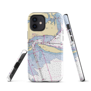 Lost Key Marina and Yacht Club (Pensacola, FL) NOAA Chart  Tough iPhone Case