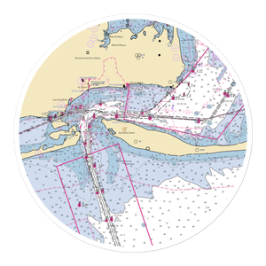 Lost Key Marina and Yacht Club (Pensacola, FL) NOAA Chart Sticker