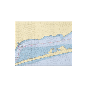 Grand Lagoon Yacht Club (Pensacola, FL) NOAA Chart Jigsaw Puzzle