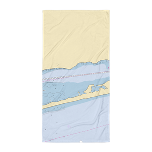 Grand Lagoon Yacht Club (Pensacola, FL) NOAA Chart Towel