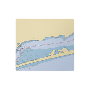 Grand Lagoon Yacht Club (Pensacola, FL) NOAA Chart  Gaming Mouse Pad