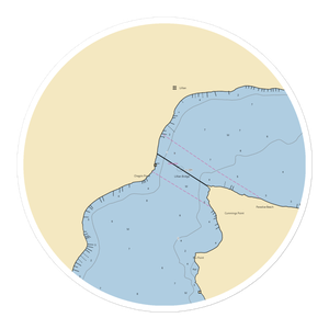 Bay Bridge Marina (Lillian, AL) NOAA Chart Sticker