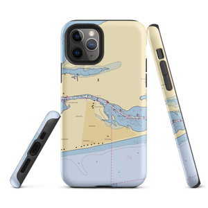 A and M Perdido Resort (Pensacola, FL) NOAA Chart  Tough iPhone Case