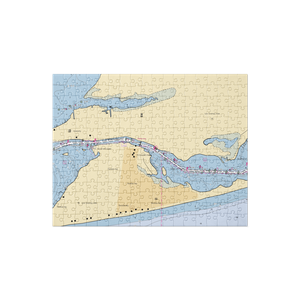 A and M Perdido Resort (Pensacola, FL) NOAA Chart Jigsaw Puzzle