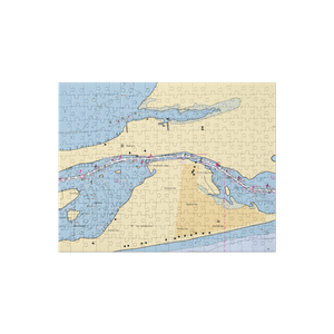 Holiday Harbor Marina (Pensacola, FL) NOAA Chart Jigsaw Puzzle