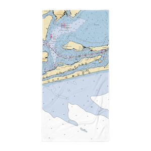 Safe Harbor Sportsman (Orange Beach, AL) NOAA Chart Towel