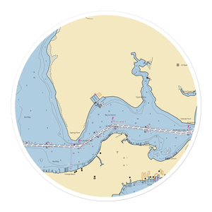 Barber Marina (Orange Beach, AL) NOAA Chart Sticker