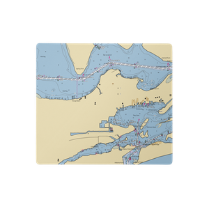 Griffith's Marina (Orange Beach, AL) NOAA Chart  Gaming Mouse Pad