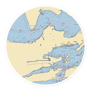 Griffith's Marina (Orange Beach, AL) NOAA Chart Sticker