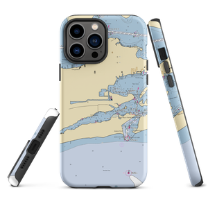 Happy Harbor Sun Harbor Marina (Orange Beach, AL) NOAA Chart  Tough iPhone Case