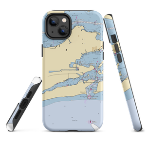 Happy Harbor Sun Harbor Marina (Orange Beach, AL) NOAA Chart  Tough iPhone Case